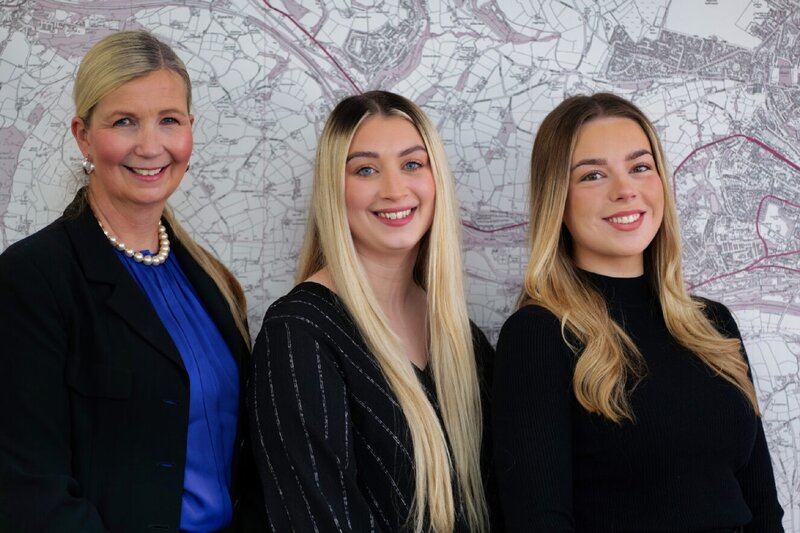 new appointments from left ws residentials lynn conway and charnock bates sales negotiators molly powell and emma hill