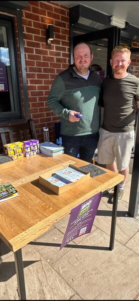Martyn Davies (right) and Matt Nicol