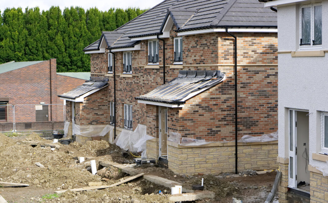 houses under construction