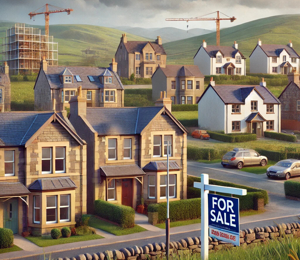 An illustration of the Scottish housing market