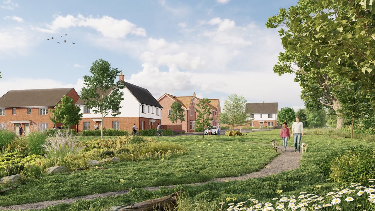 An artist impression of Forest Road. Picture: Pegasus Group