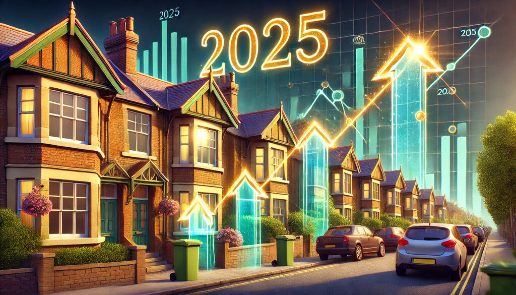 UK house prices and sales volumes expected to grow in 2025 