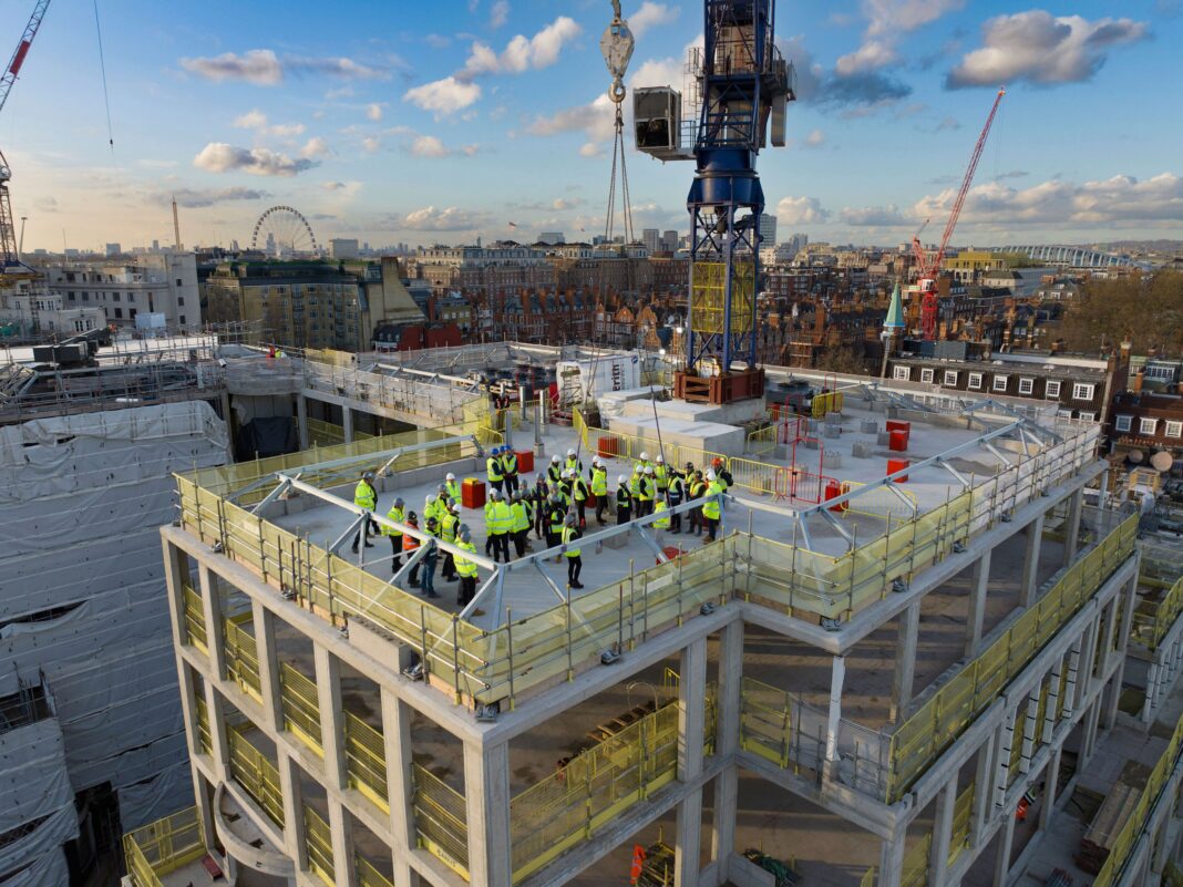 Caudwell Topping Out Ceremony