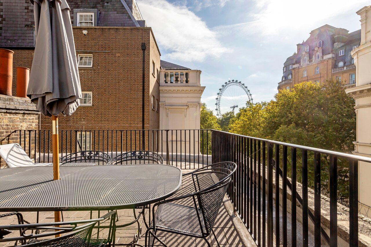 25 Craven Street, roof terrace