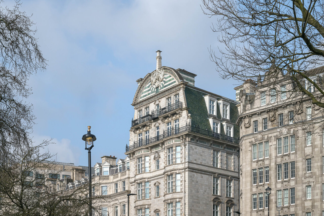 Old Park Lane exterior facade detail