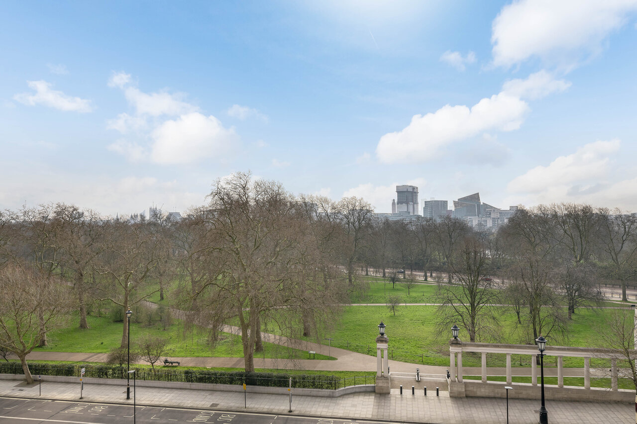 Old Park Lane views from apartment