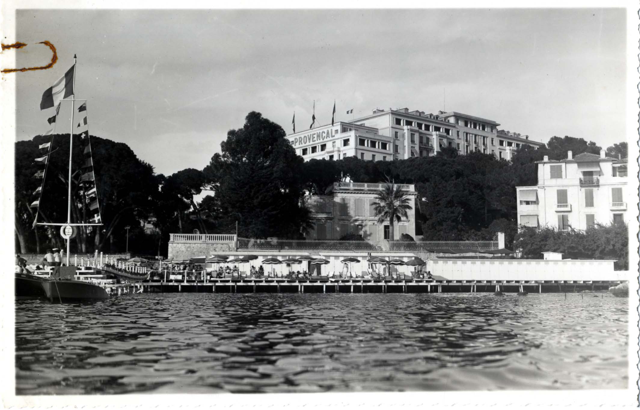 Hotel Provencal, beach front historic photoPic: Caudwell