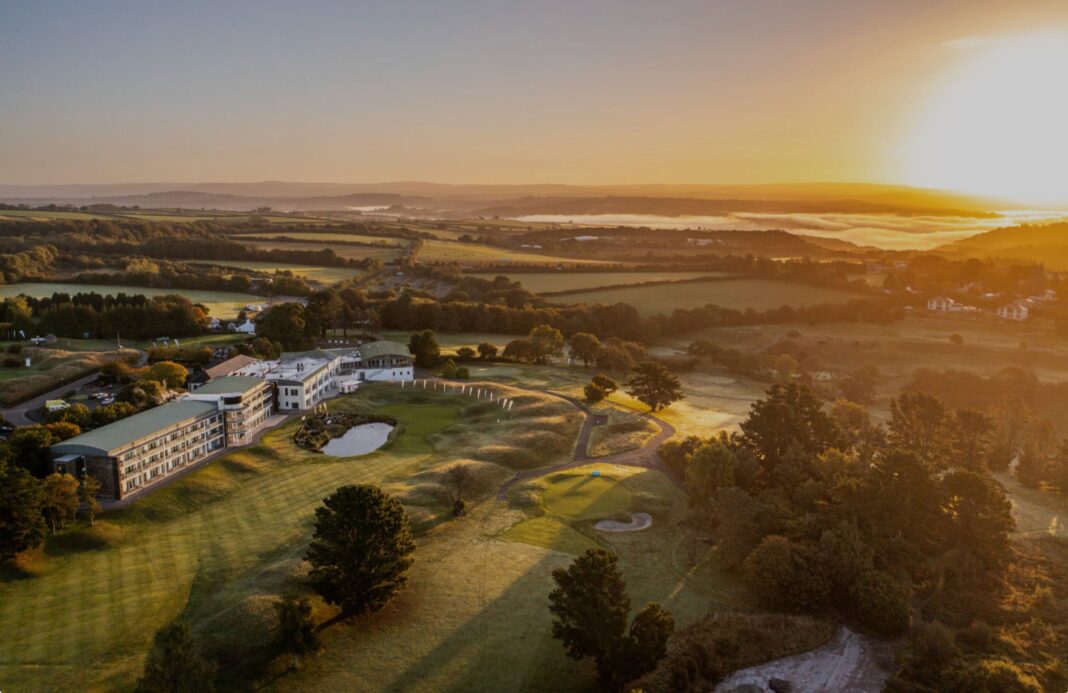 St Mellion Estate, aerial
