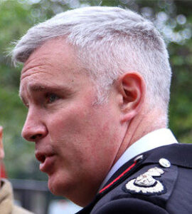 Andy Roe, former Commissioner of the London Fire Brigade
