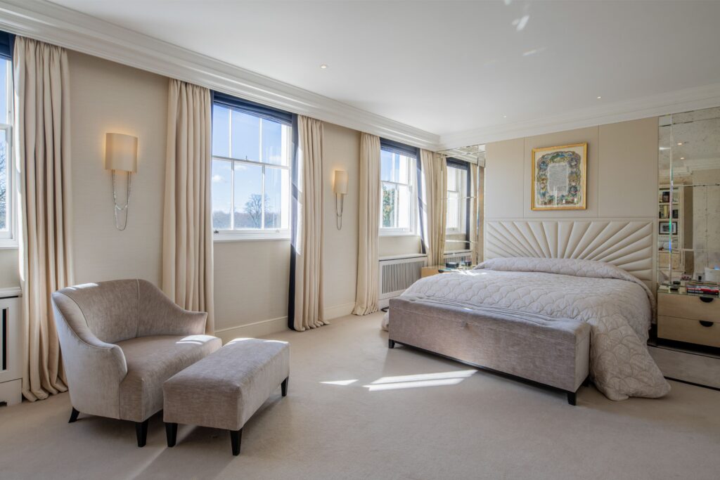 Chester Terrace, principal bedroom