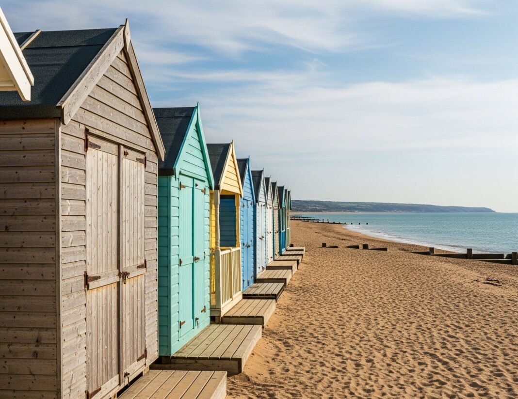 Beach huts
