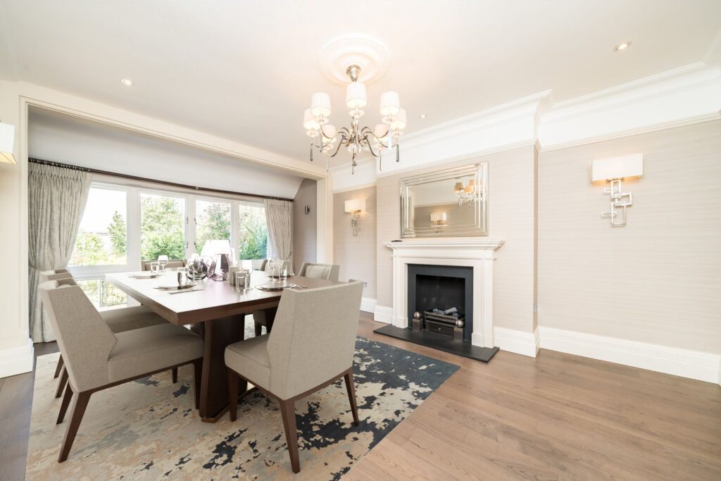 Lancaster Road dining room