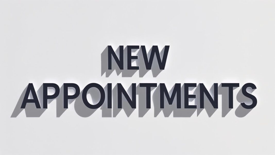 New Appointments