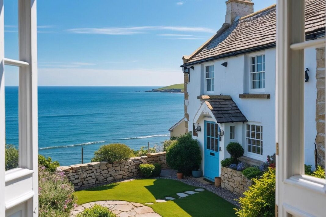 Property with a view of the sea