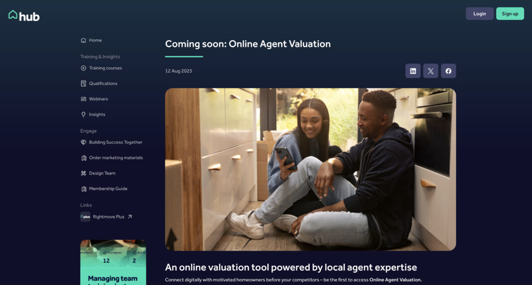 Rightmove Valuation tool