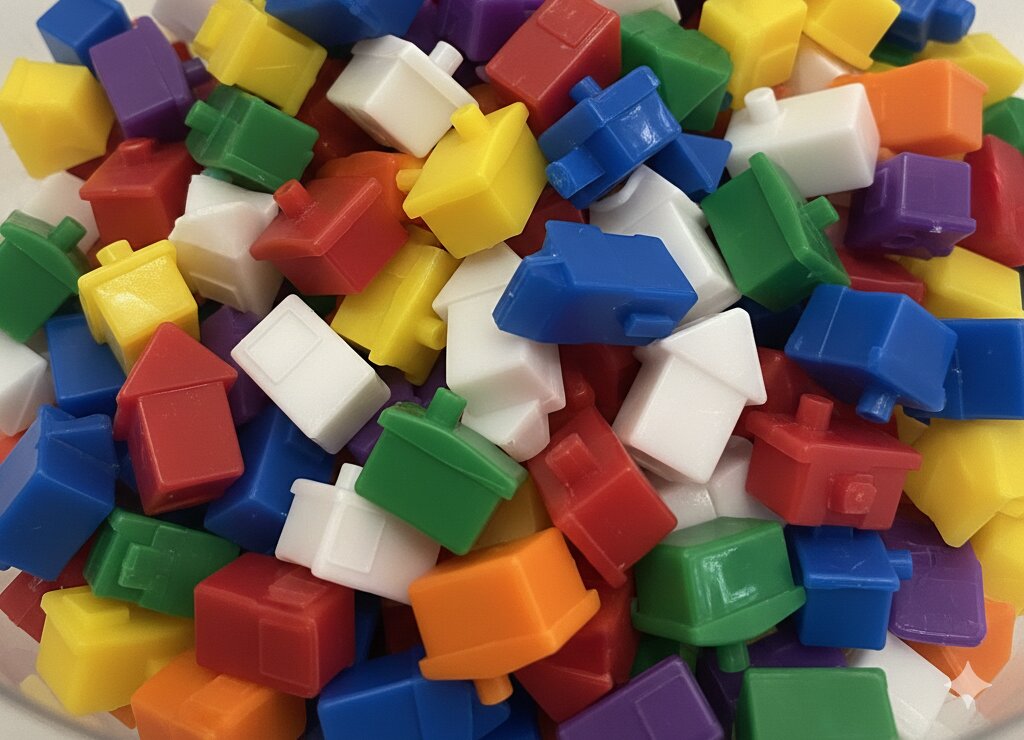 Monopoly style houses