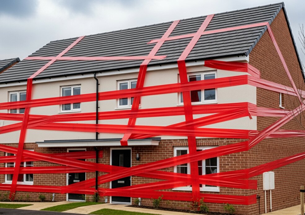 New build red tape