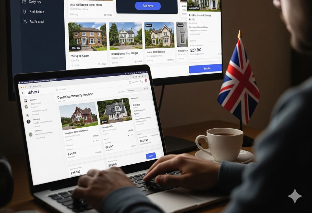 Online property auction