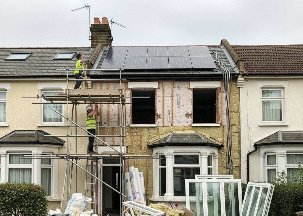 Retrofitting property