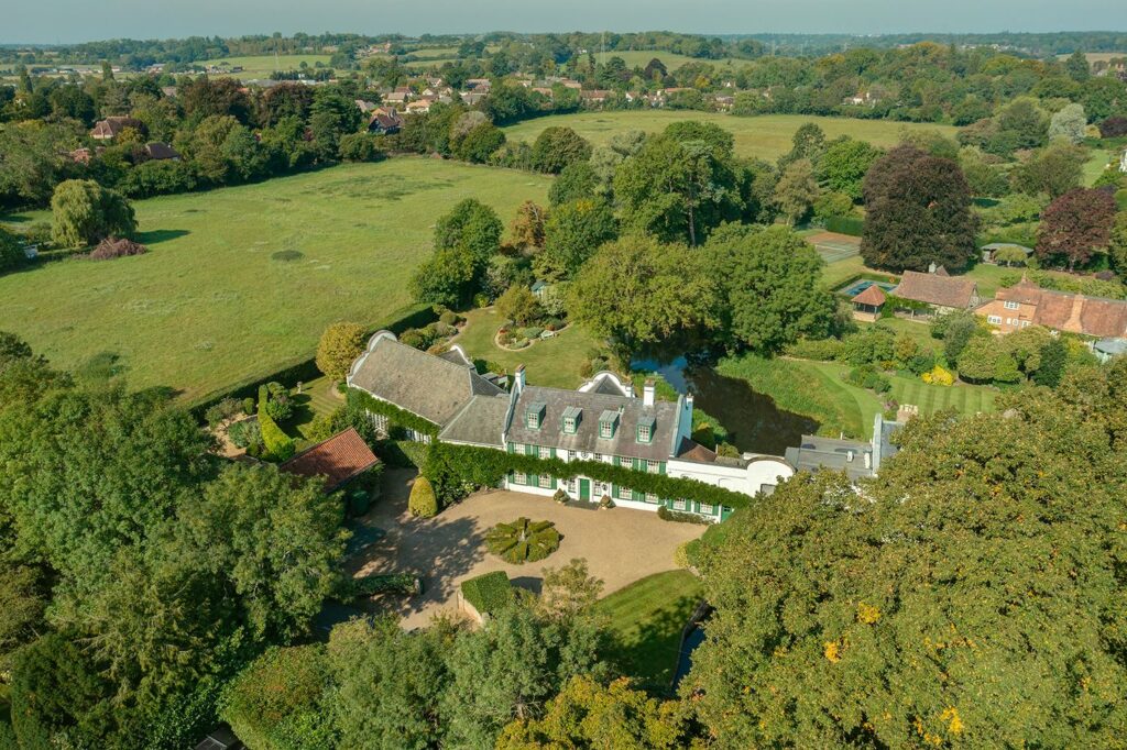 Wellers Mead, aerial photo.Pic credit: Beauchamp Estates / Richard Dean