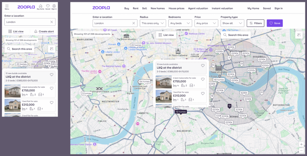 Zoopla new build homes
