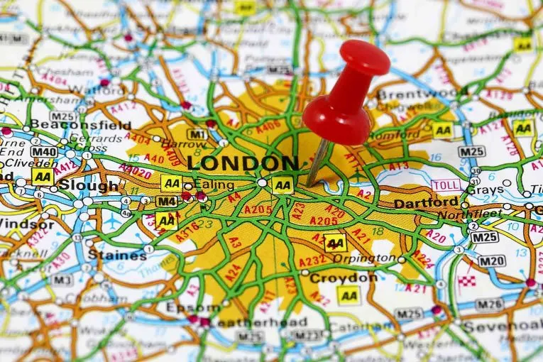 Greater London Map