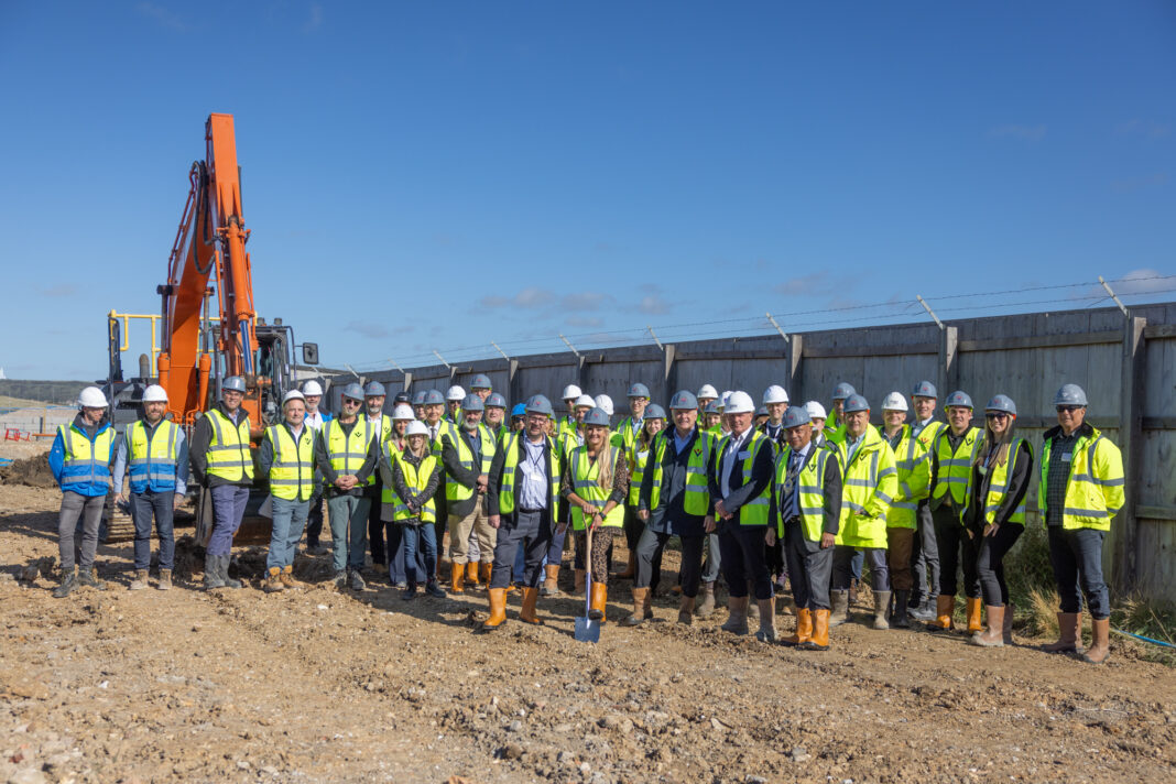Breaking ground on Victory Quay
