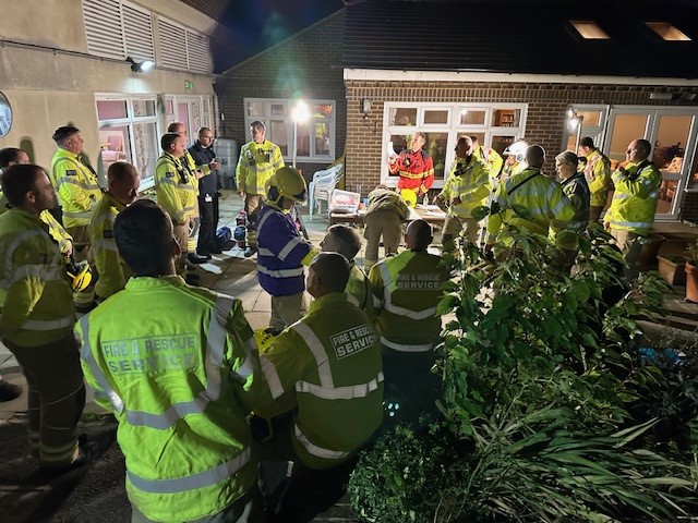 Oakridge - Joint Exercise - Fire Service - 7 October -1