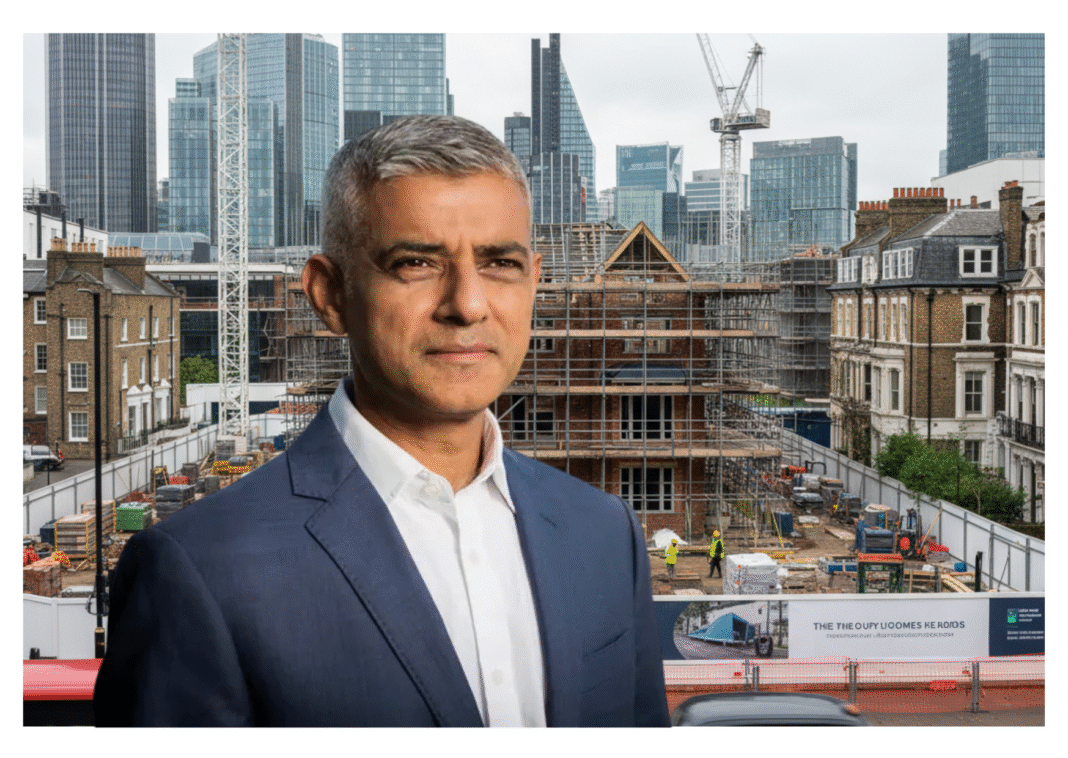 Sadiq Khan, House building, London