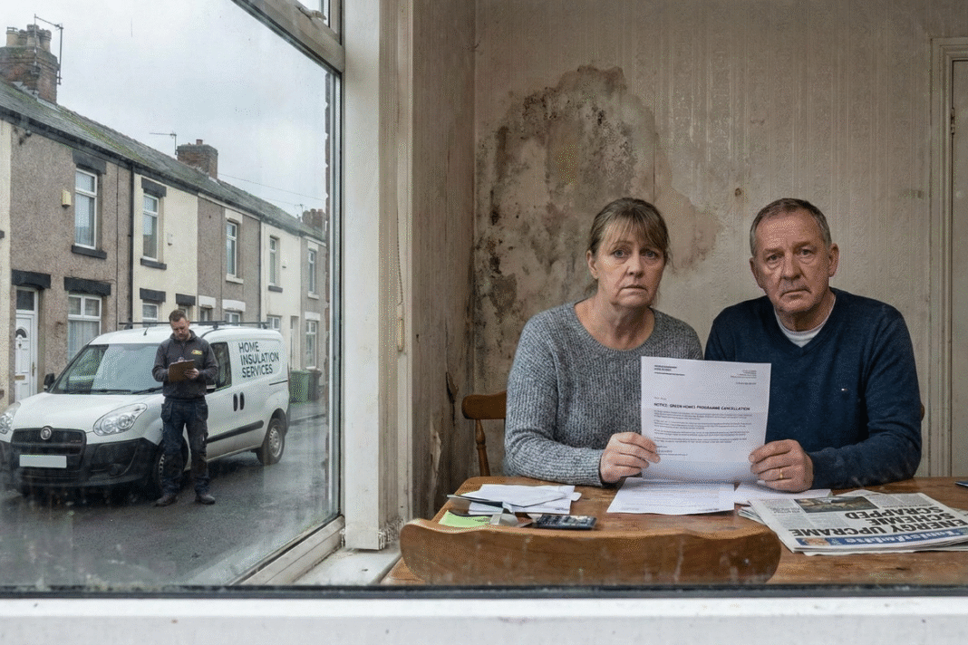 Retrofit funding cut leaves poorest households and SMEs exposed