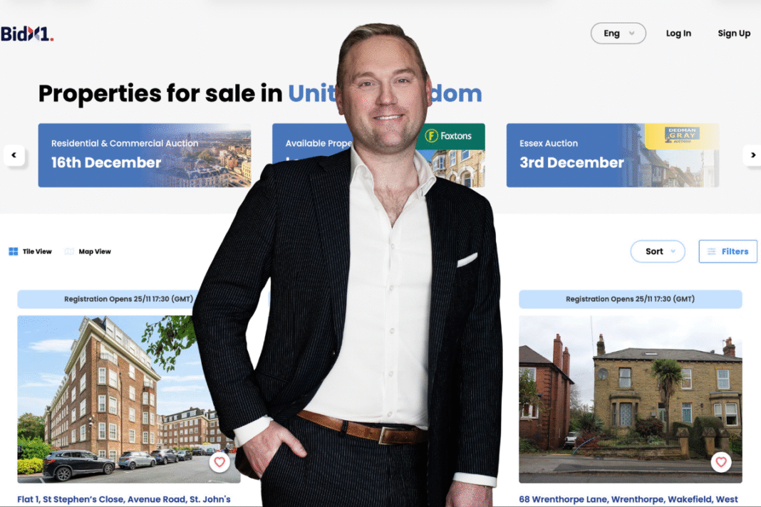 Stuart Collar-Brown, Head of Client Acquisition at BidX1 UK