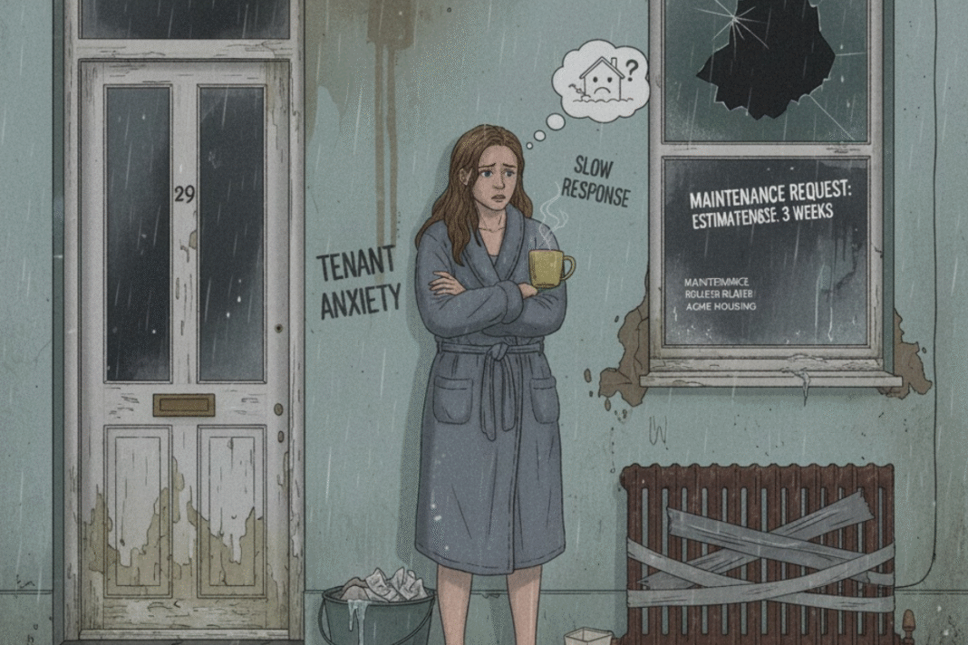 Slow maintenance response driving tenant anxiety