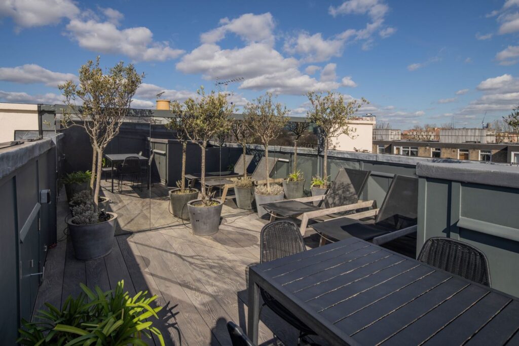 Chester Terrace rooftop