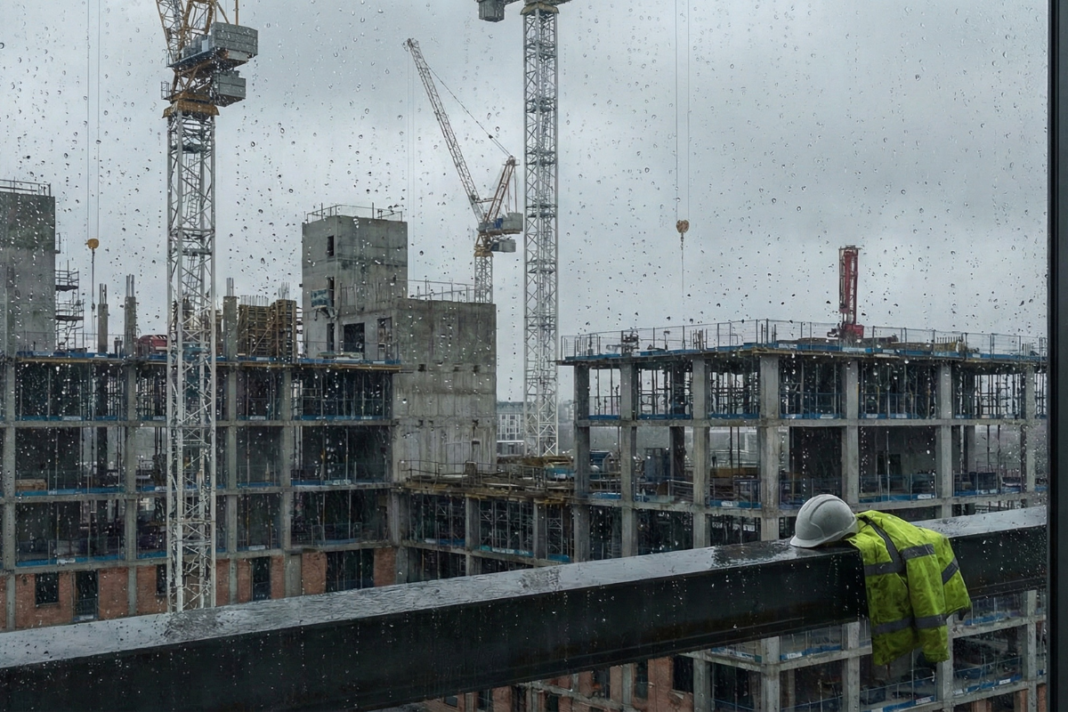 UK construction suffers sharpest downturn since 2020