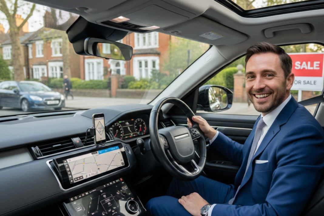 Estate agent viewing