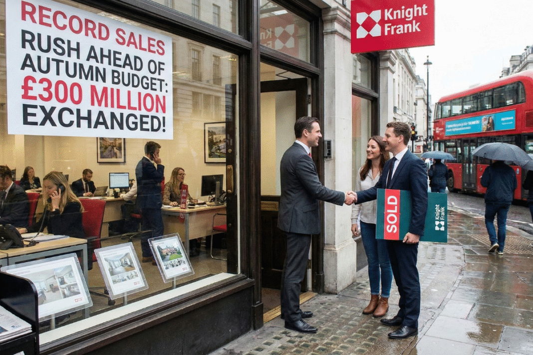 Budget clarity triggers sharp rebound in Knight Frank sales