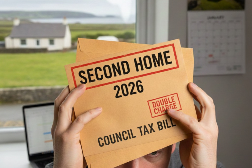 More second-home owners face double council tax in 2026