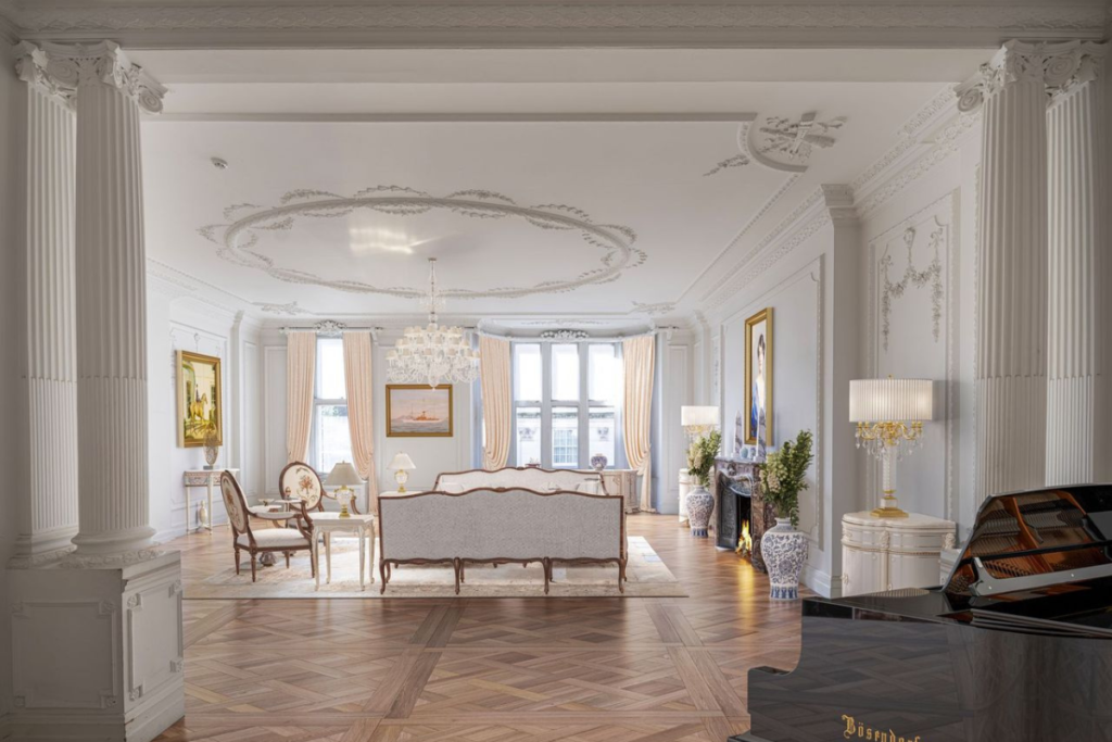 26 Upper Brook Street, first floor drawingroom