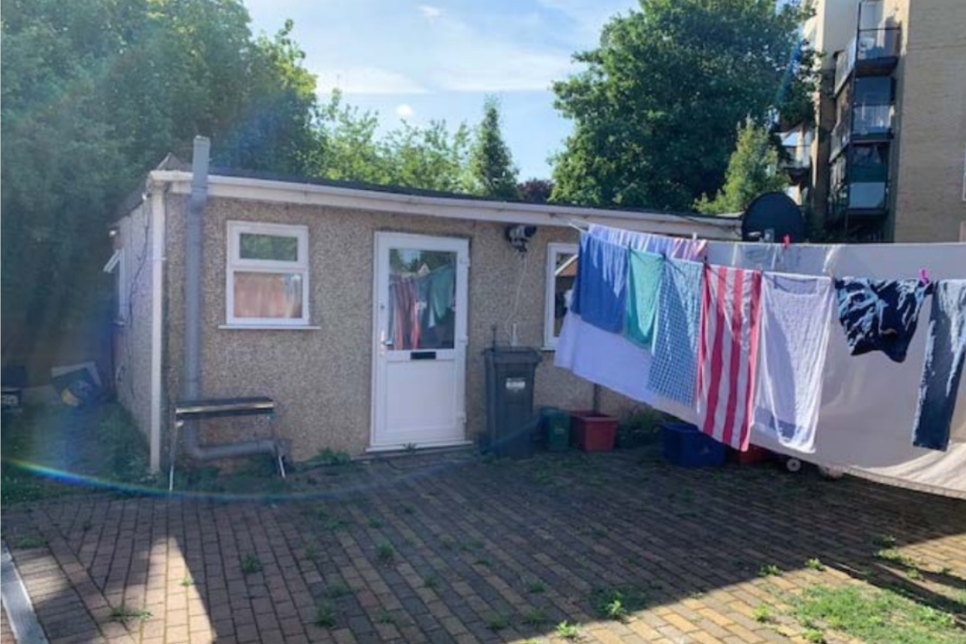 Hounslow illegal outbuilding