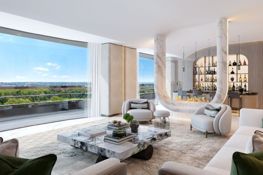 Fenton Whelan, £60m Penthouse Living Room