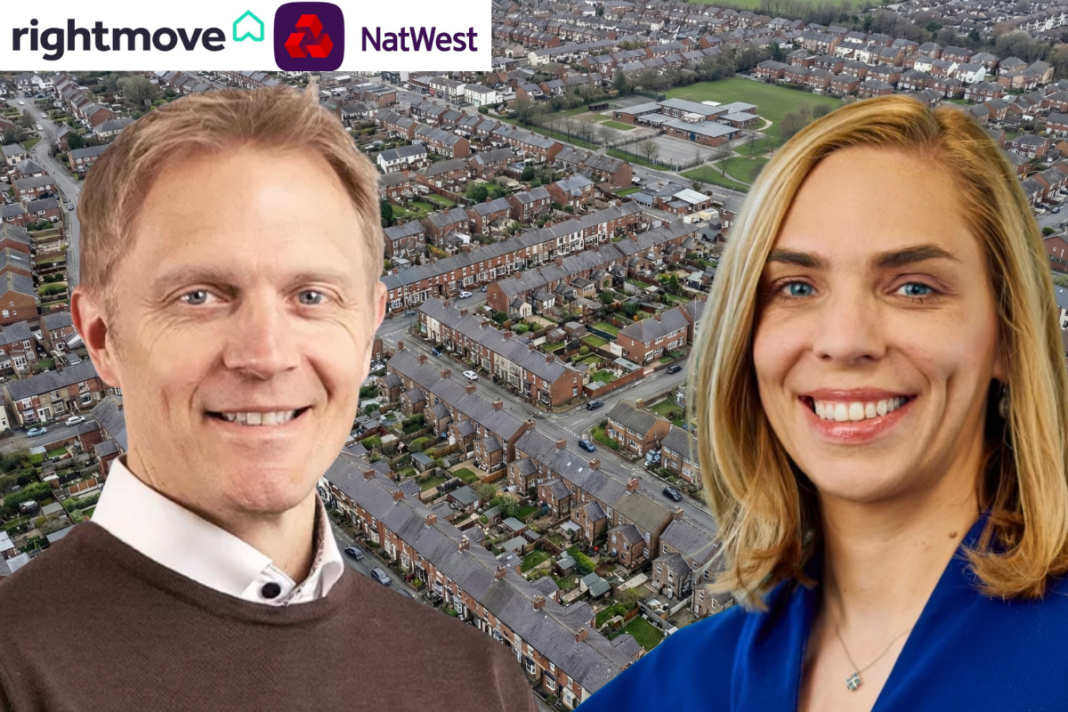 Johan Svanstrom, chief executive of Rightmove, and Solange Chamberlain, Chief Executive of Retail Banking at NatWest