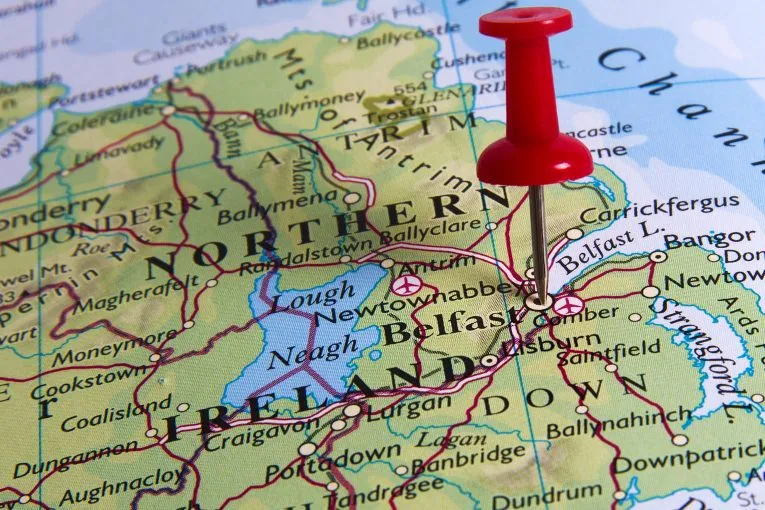 Northern Ireland Map