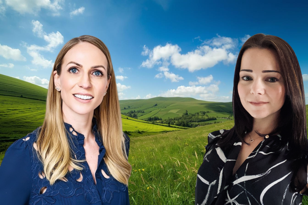 Kim Lidbury and Natalie Giles