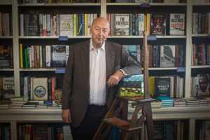Stoker Cavendish, The 12th Duke of Devonshire, at Heywood Hill, Photo Credit: Horst Friedrichs