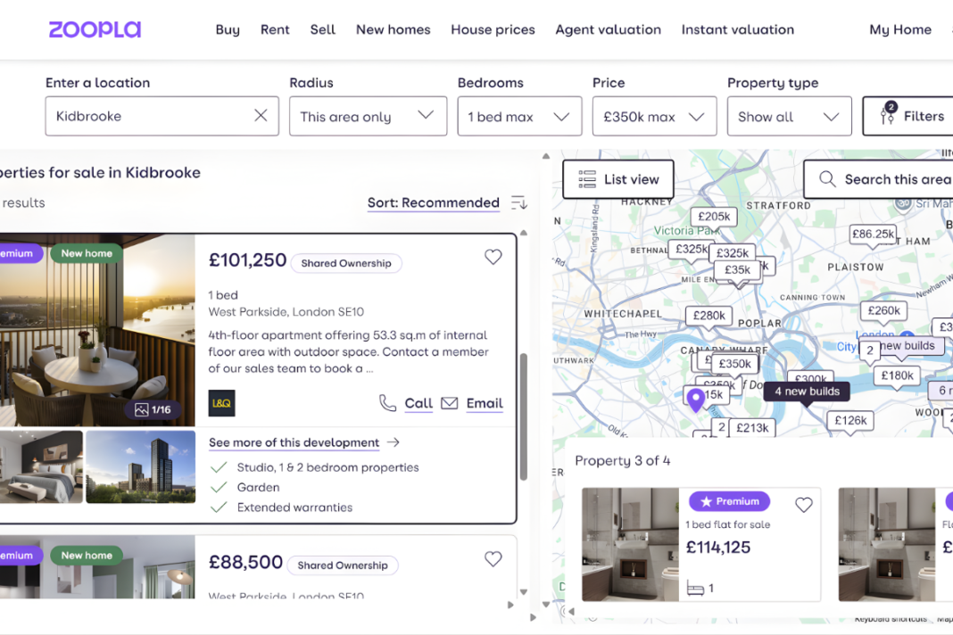 Zoopla MAP