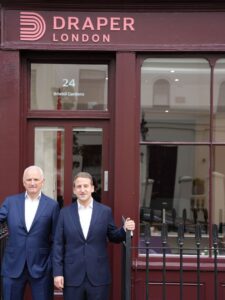 David Pollock, Non-Exec Chairman and Craig Draper ,Founder and MD, Draper London