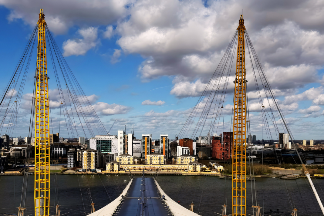 East London boroughs lead decade of price growth East London from the O2