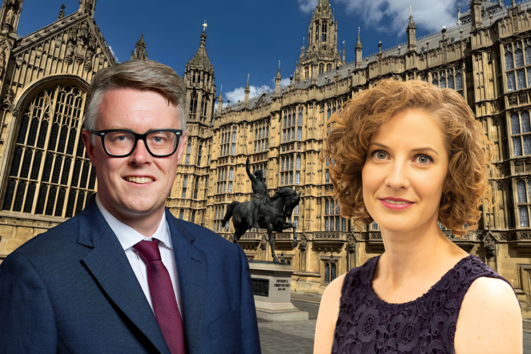 Martin McCluskey MP and Sarah Garry, Chief Executive of the Property Care Association