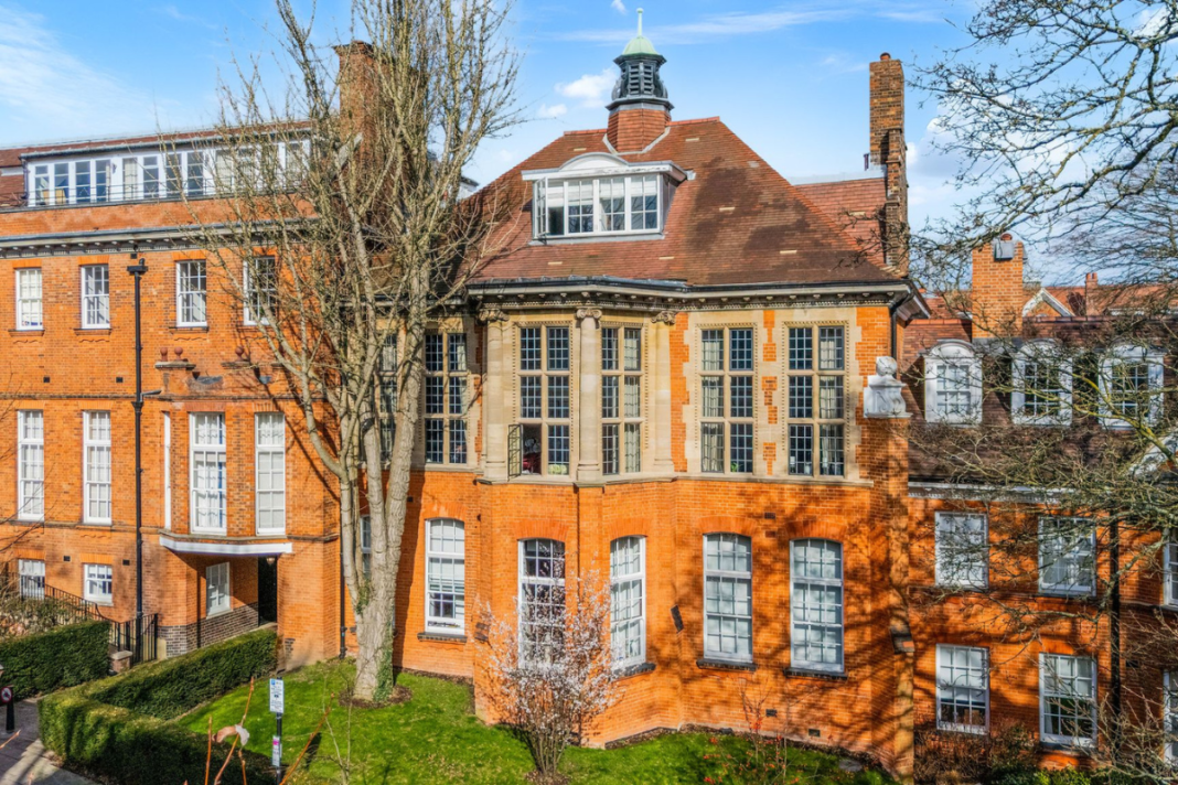 Skeel Library House, Library House front facade