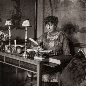Mrs Hwfa-Williams, taken at Ovington Square, January 1913, Image Credit: TATLER